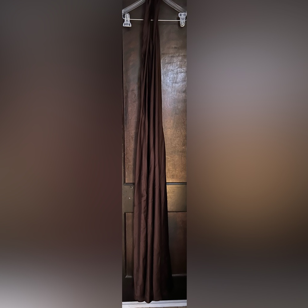 Show Me Your MuMu Chocolate jasmine Halter Maxi Dress - Picture 4 of 4